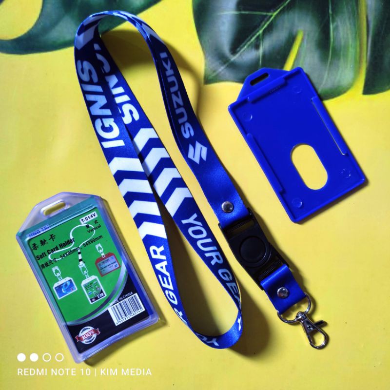 

Tali Id Card Lanyard SUZUKI PRINTING FULL WARNA