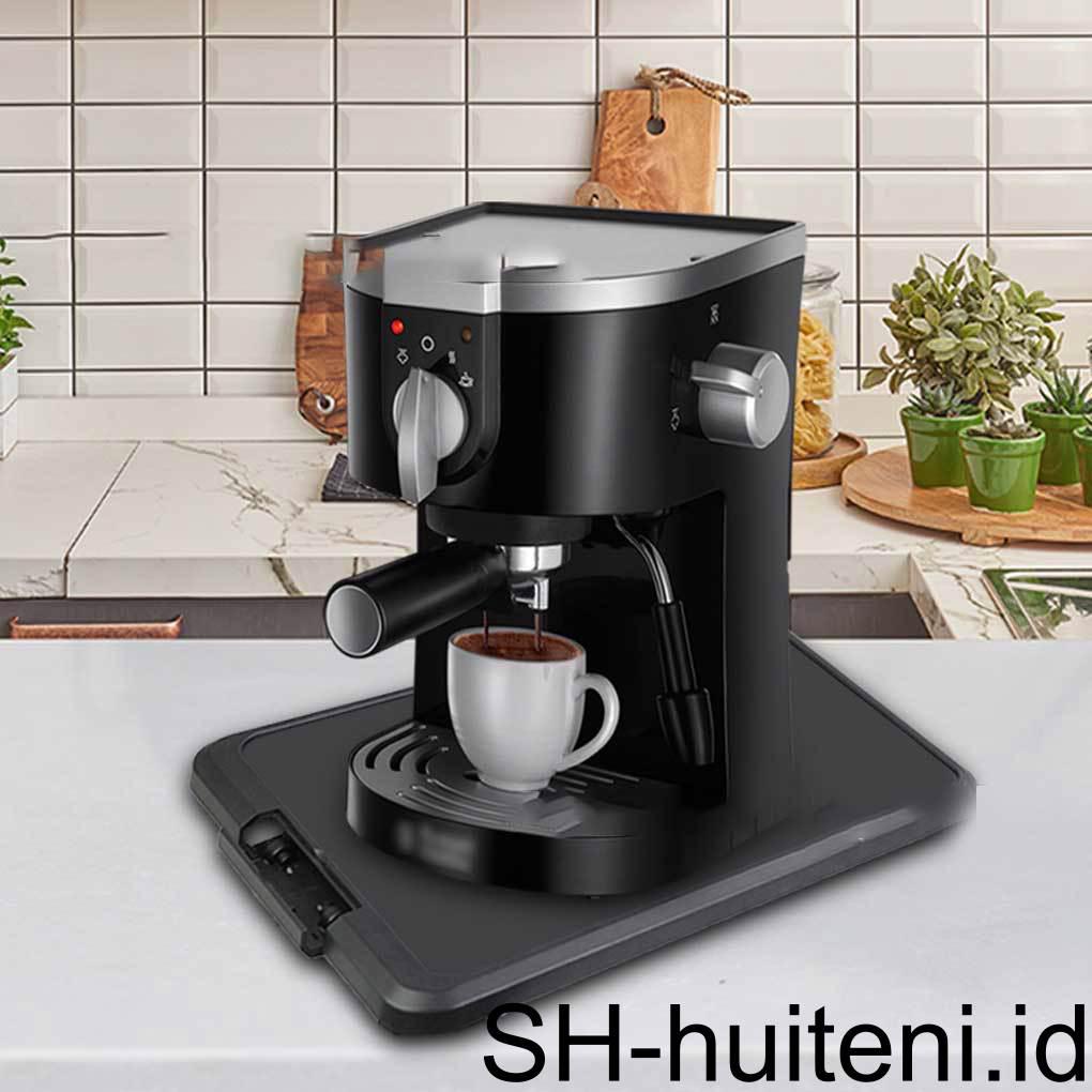 Coffee Maker Sliding Tray Cabinet Blender Mesin Penyimpanan Tabletop Aksesori Slider Bergerak Untuk Dapur Cafe Profesional