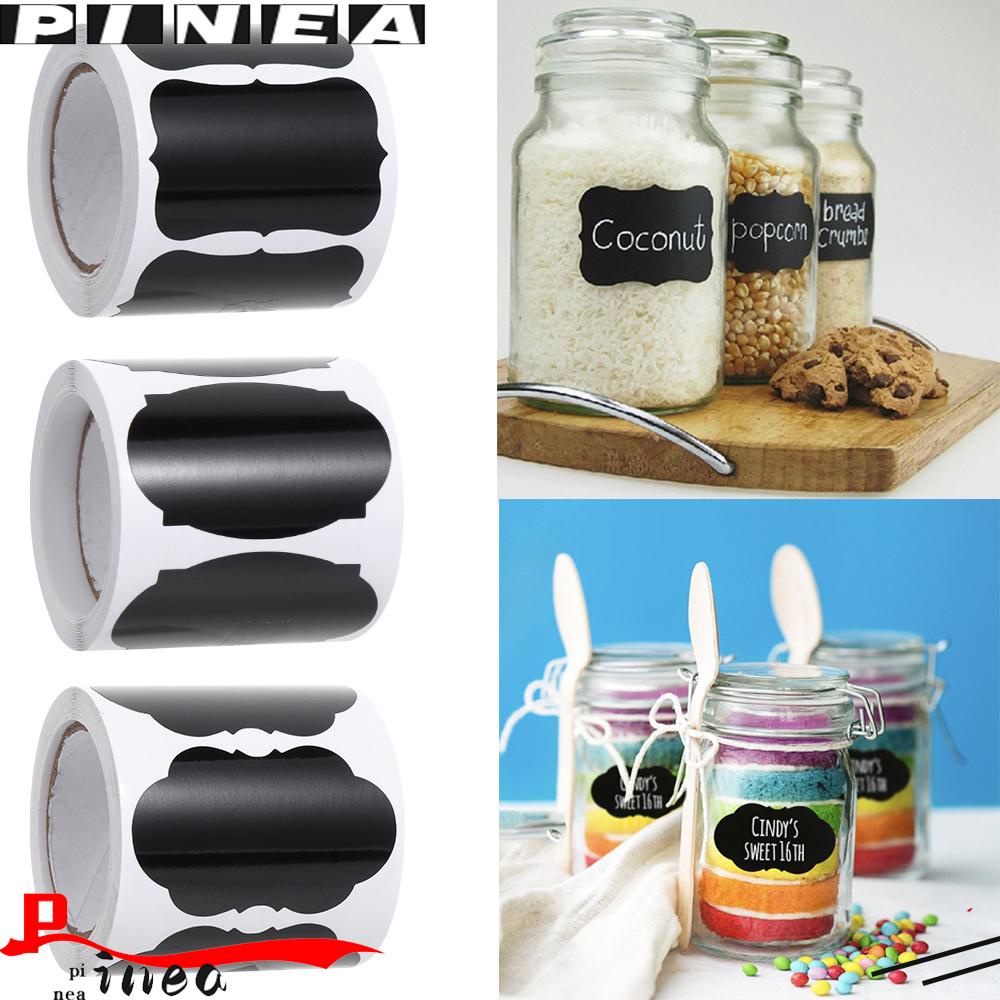 Stiker Label Nanas Home Jam Jar Spice Blackboard Label