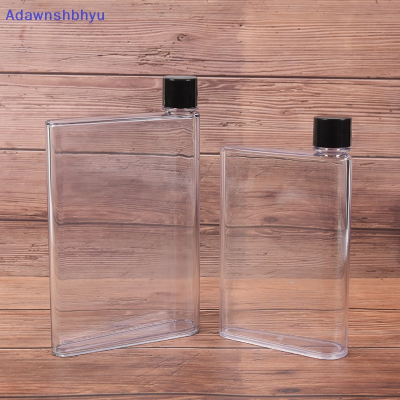 Adhyu Fashion Botol Air Minum Portable Buku Bening Portable Paper Pad Water Bottle Flat   Id