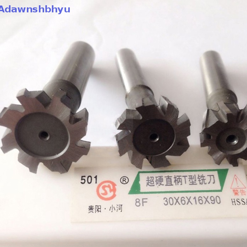 Adhyu T Slot Milling Cutter Untuk Metal HSS Woodruff Key Seat Router Bit High Speed Steel ID