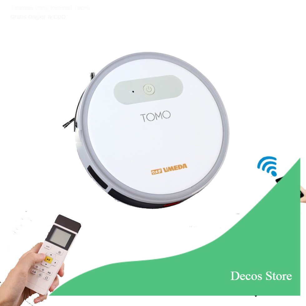 [Decos] Vacuum Robot / Alat pel robot Original / Alat sapu robot / Alat pel otomatis/ Alat sapu otom