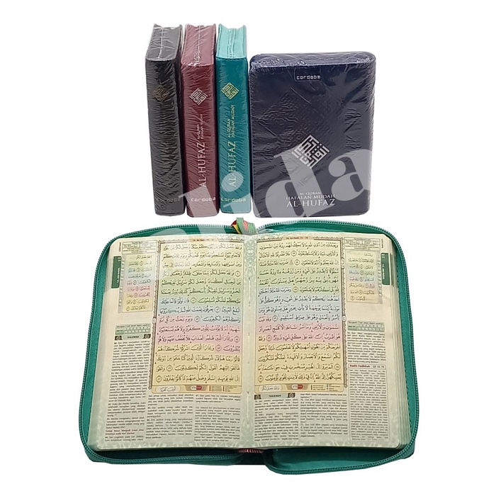⭐PROMO BUKU (COD)⭐ Al-Quran Hafalan Terjemah AL-HUFAZ A6 Dompet Alquran ALHUFAZ Cordoba - Navy