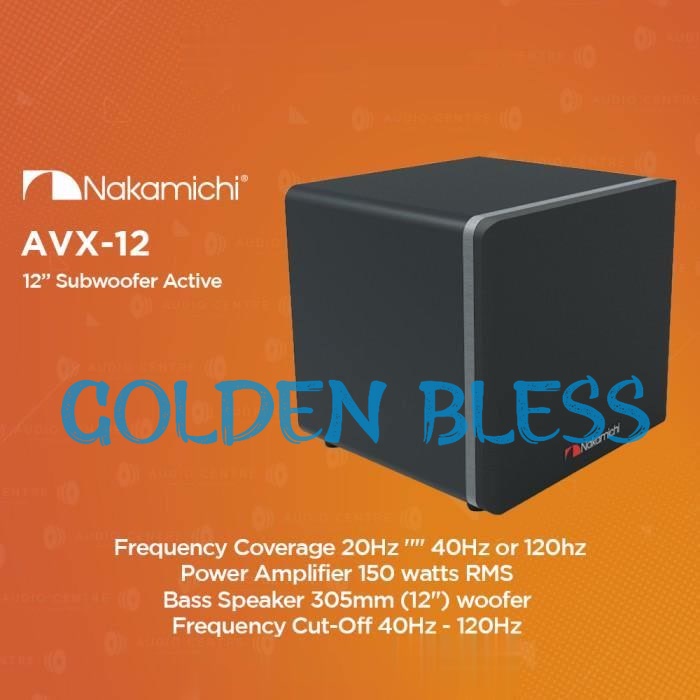 Nakamichi AVX 12 / AVX-12 Subwoofer Active Original