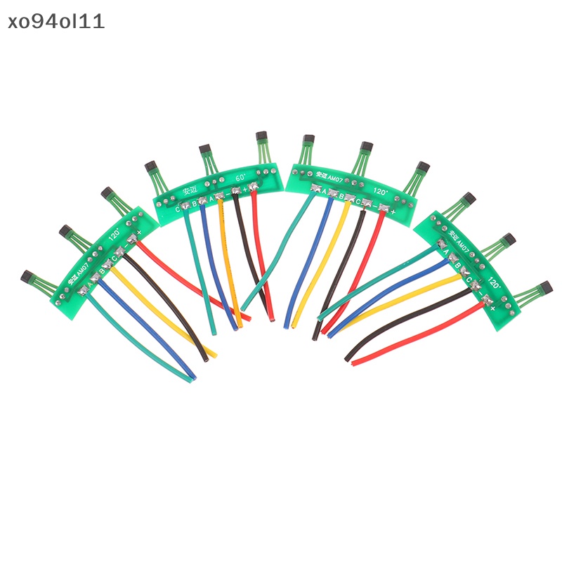 Xo 1Pc Sensor Aula Motor Brushless Daya Tinggi Dengan Plat Dan Kawat 3144 413 41F 43F Electric Motor Hall PCB Komponen Kendaraan Listrik Roda Dua Brushless Motor Hall Board OL