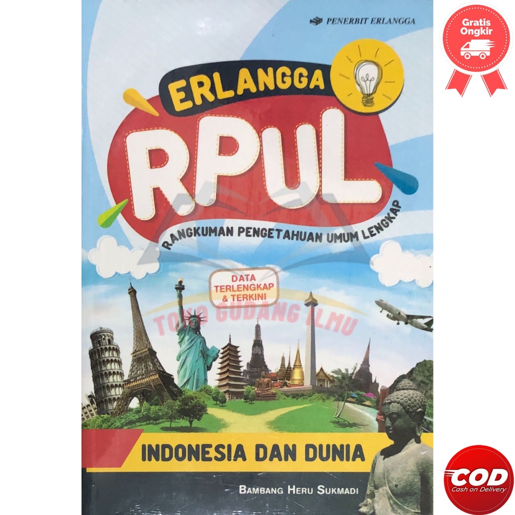 Original Erlangga Kamus RPUL Rangkuman Pengetahuan Umum Lengkap