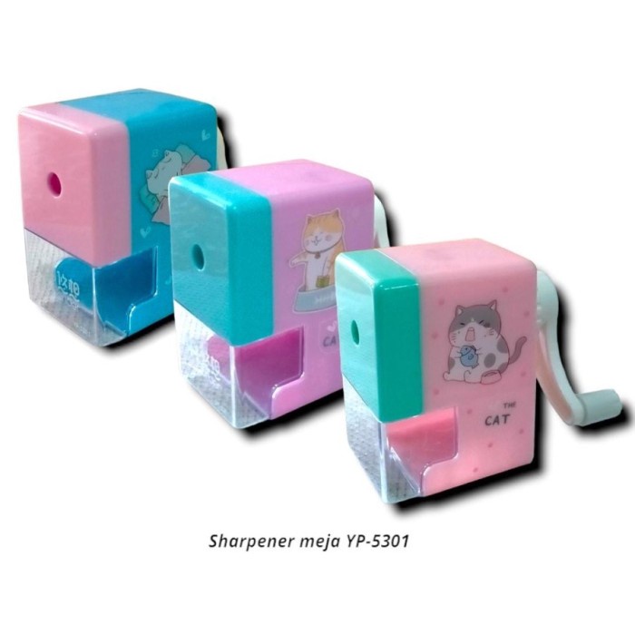

Rautan Pensil Putar / Serutan Pensil Meja / Pencil Sharpener