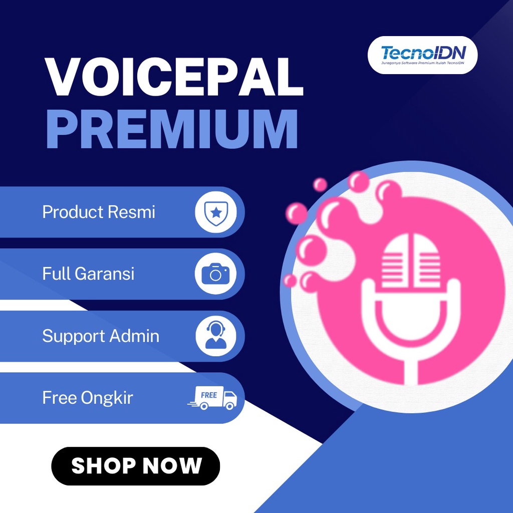 VoicePal Pro Unlimited Tools Text To Speech (merubah text menjadi suara)Bergaransi