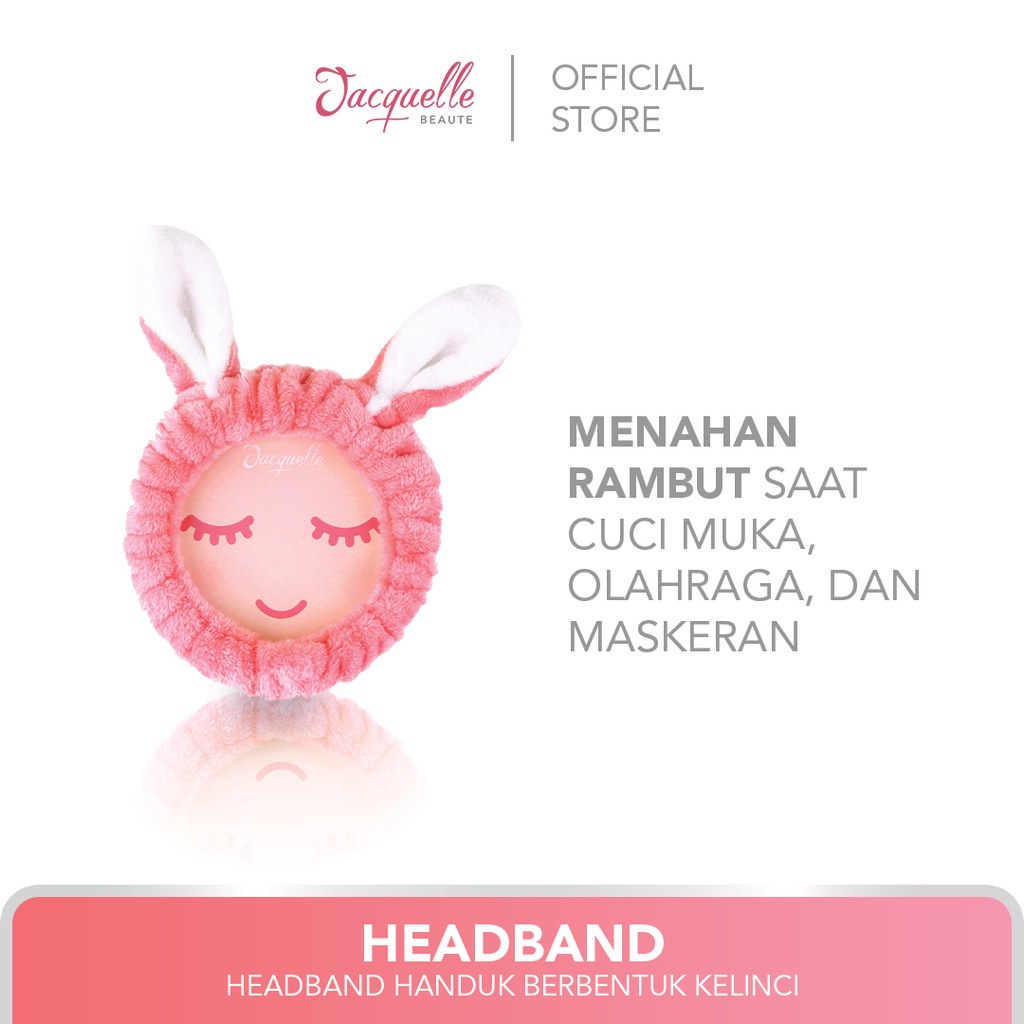 Jacquelle Bunny  Headband Bando Bandana