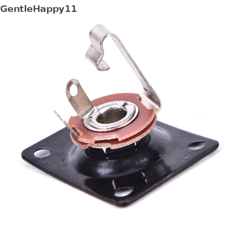 Gentlehappy Sliver Square Style Plat Jack Gitar Baru, Socket Output Chrome Rectangle id