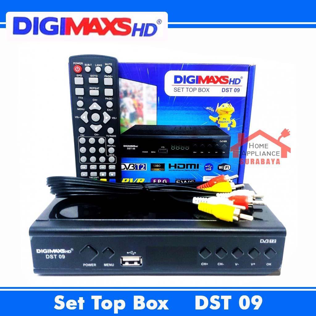 DIGIMAXS HD STB Set Top Box Penerima Siaran TV Digital DST 09