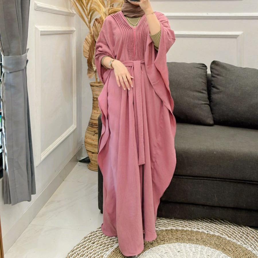 BEFAST - ZNF OOTD WANITA KAFTAN DINI / SABI KAFTAN WANITA / Fashion Wanita Muslimah / Kaftan Wanita Model Terbaru / Pakaian Lebaran Remaja ABG Trendy / Kaftan Polos Formal Terlaris