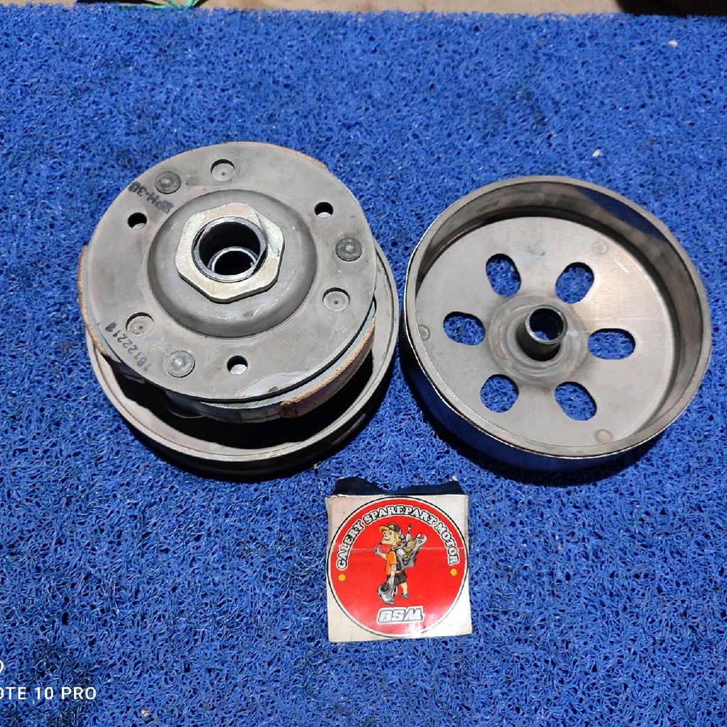 puli belakang set mangkok kampas ganda mio m3 ori  lepasan