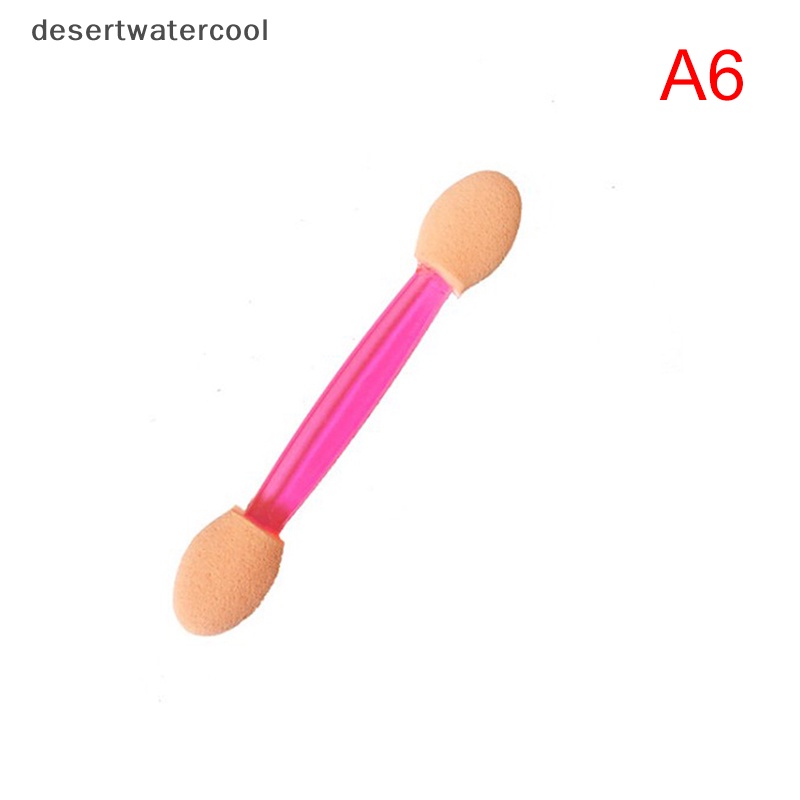 Deid 10pics Double Ended Disposable Eye Shadow Sponge Aplikators Make Up Brush Martijn