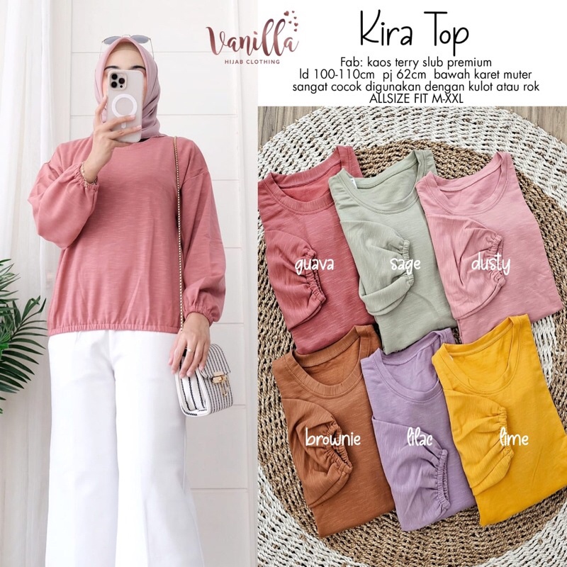 KIRA TOP ORI VANILLA