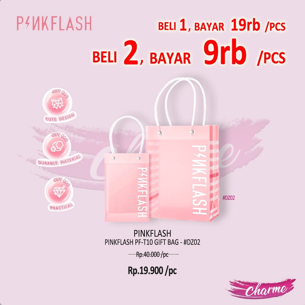 (READY &amp; ORI) PINKFLASH PINK FLASH Gift Hand Bag Tas Tenteng PF T10