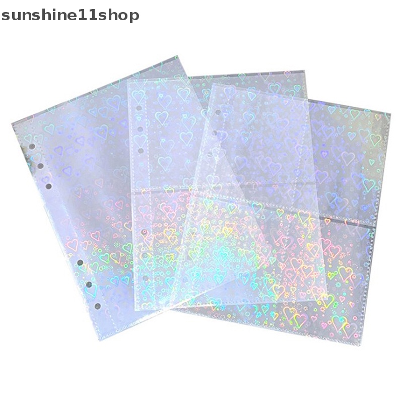 Sho A5 Binder Sleeves 1P 2P 4P Pengikat Album Foto Transparan Refill Inner Sleeves N