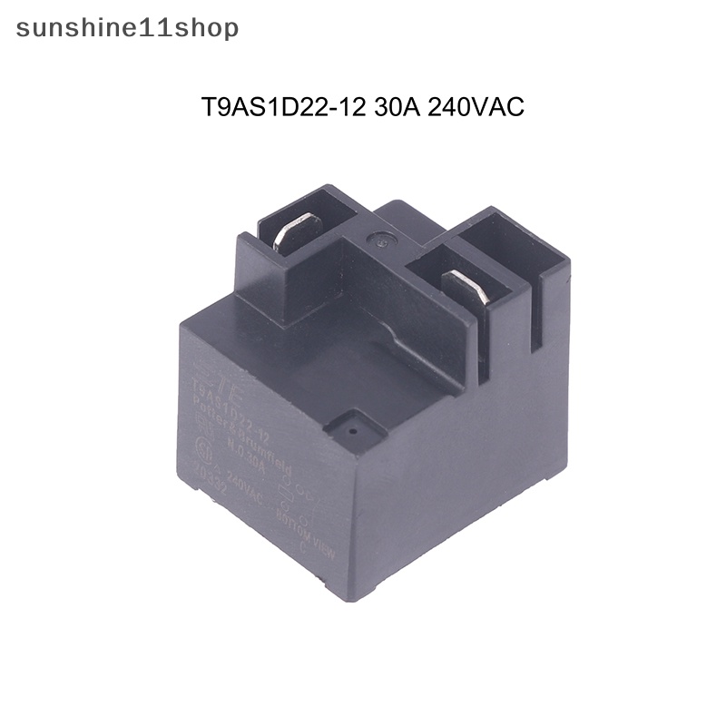 Sho 1Pc T9AS1D22-12 30A 240VAC 30amper 24volt 4pin TE Relay N