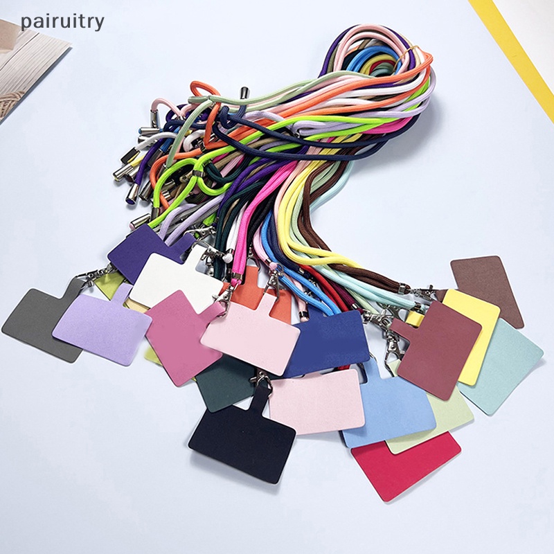 Prt Universal Crossbody Patch Phone Lanyard Multicolor Ponsel Strap Lanyard Tali Lembut Untuk Ponsel Kabel Gantung PRT