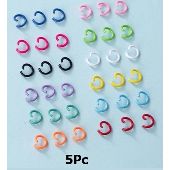 [5PCS] Ring Terbuka/Konektor Split Bahan Besi Harga/5Pc  beststuffjkt