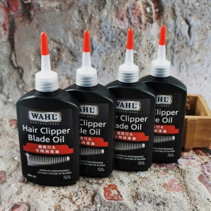 WAHL WH-01 - Hair Clipper Blade Oil 120ml - Minyak Pelumas Alat Cukur