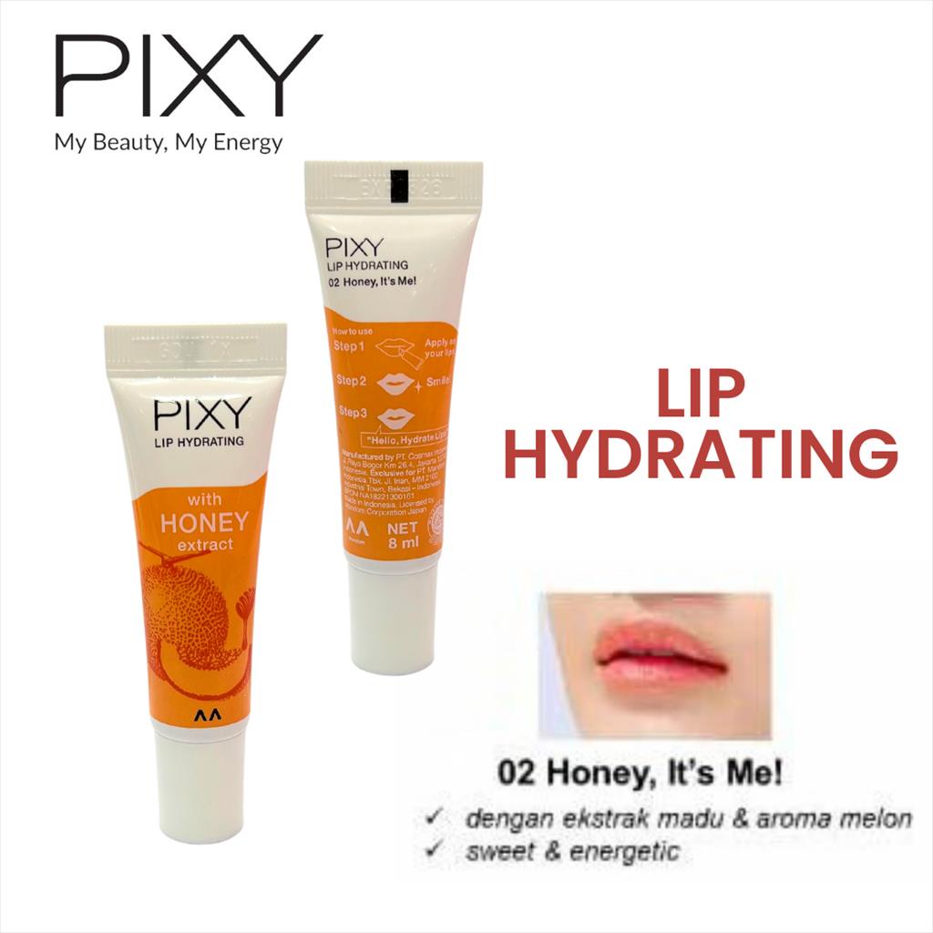 ★ BB ★ Pixy Lip Hydrating 8ml - Lip Balm - Pelembab Bibir | Apple Oh Apple - Honey Its Me