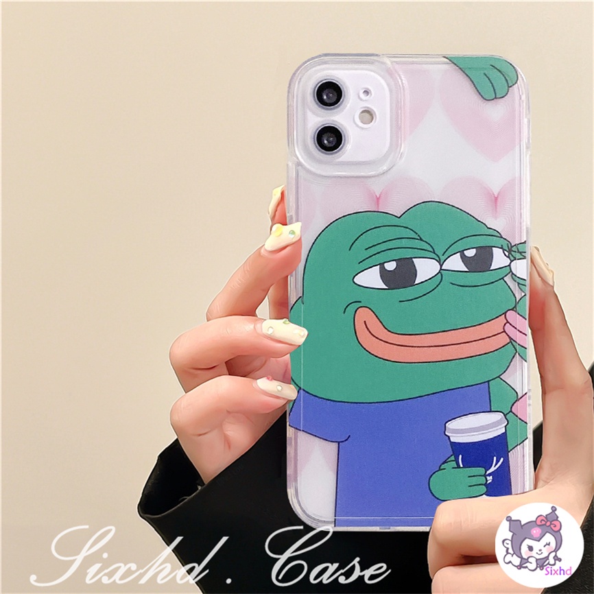 Redmi 12C 10C 10A 10 Note 12 11 11s 10 9 8 7Pro 9T 9C 9A 9 A1 Xiaomi 12 11 Lite 11T 10T Poco F3 M3 M4 F3 X3 X4Pro Lovers Funny Cute Little Frogs Silicon Phone Case Lembut TPU Shockproof Cover