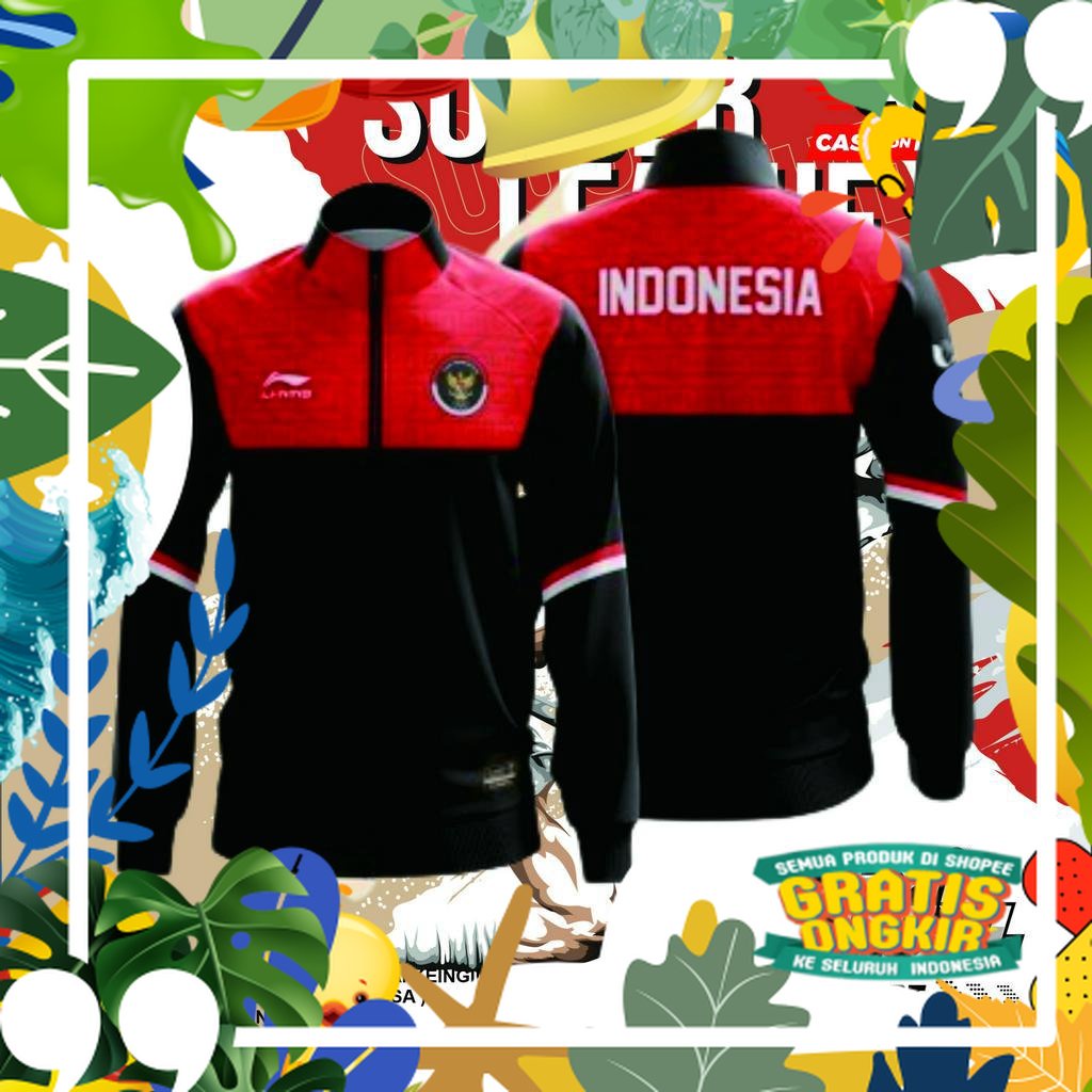 Jaket Timnas Indonesia Sea Games 2023/ Besar Kecil Sedang