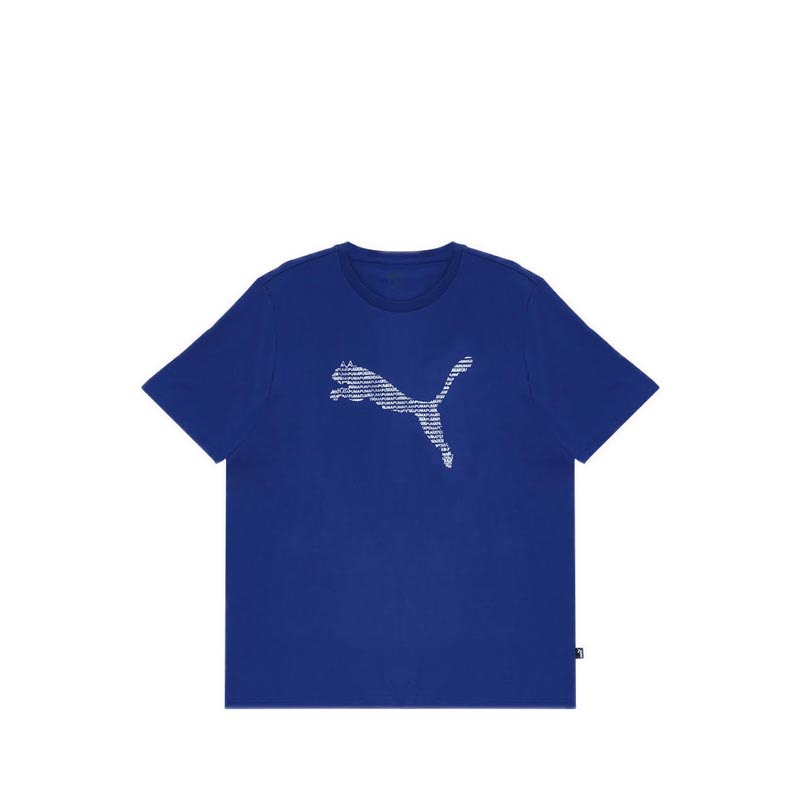 Puma Cat Basic Mens Tee - Blue