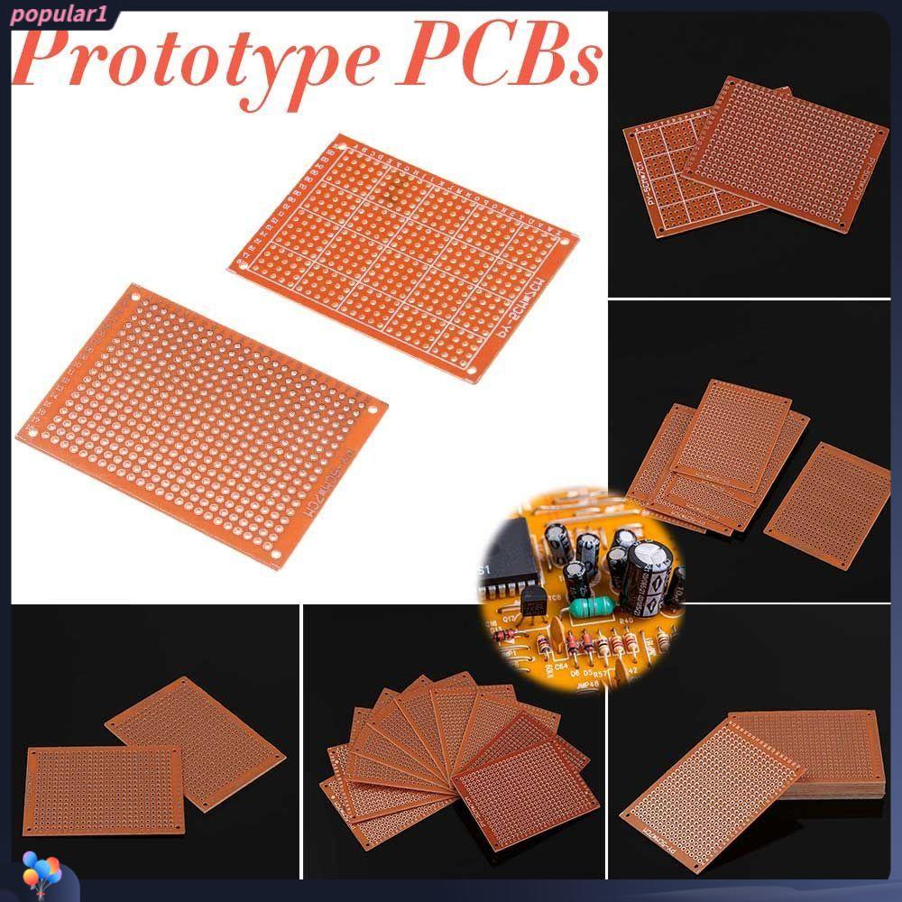 Populer 20pcs Prototyping PCB PCB PCB Prototype Kuning Universal Kualitas Tinggi