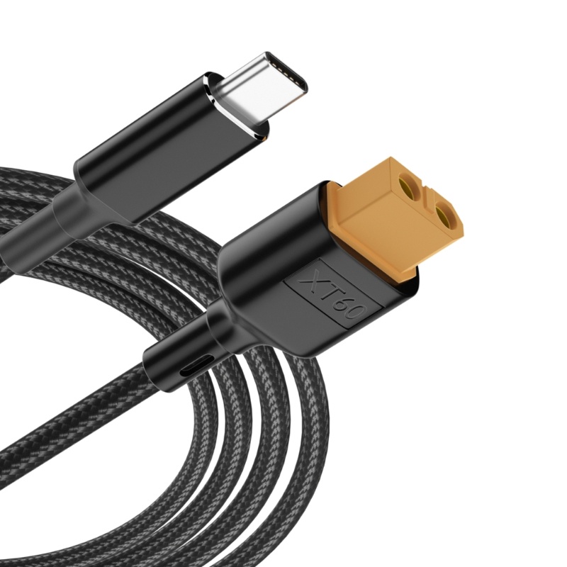 Vivi Kabel Cas Ringan Tipe C Ke XT60 Untuk Adaptor Cas M4 Pocket M7 M6
