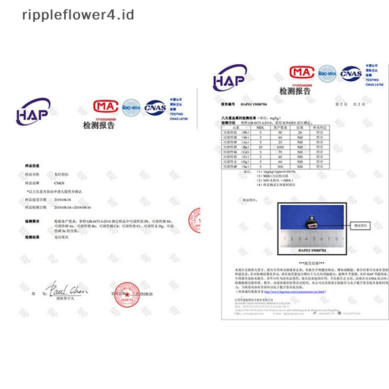 {rippleflower4.id} Kancing Snap Pengikat Pakaian Jeans Adjust Mengurangi Pinggang Bebas Paku Memutar Jahit~