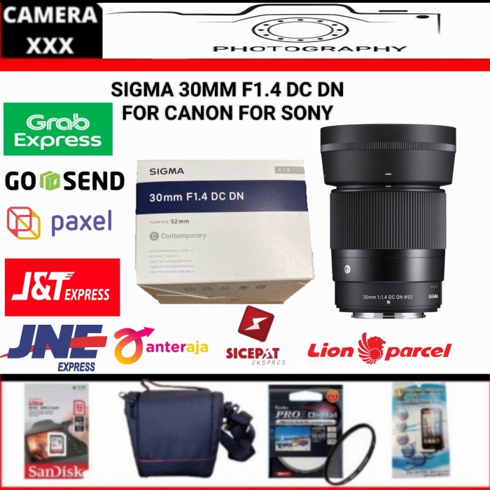 SIGMA 30MM F1.4 DC DN FOR SONY FOR CANON / SIGMA 30MM F1.4 DC DN - FOR SONY