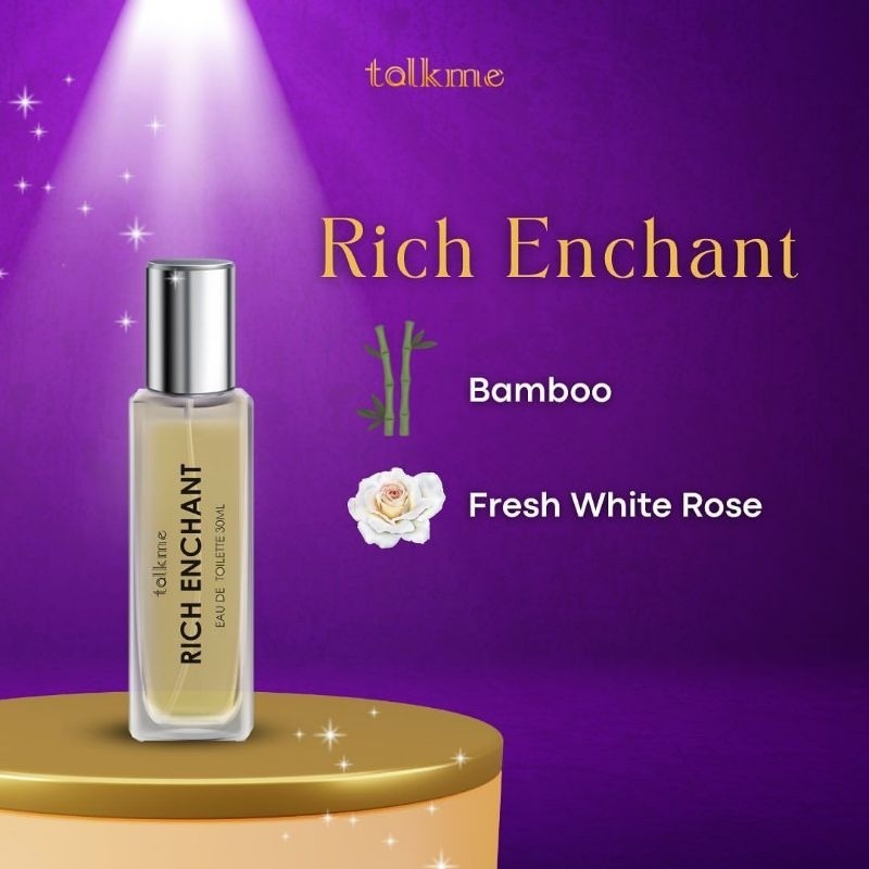 [READY] TALKME RICH SERIES 30ML 6PCS | Parfum Eau De Toilette Paket Hampers Lebaran