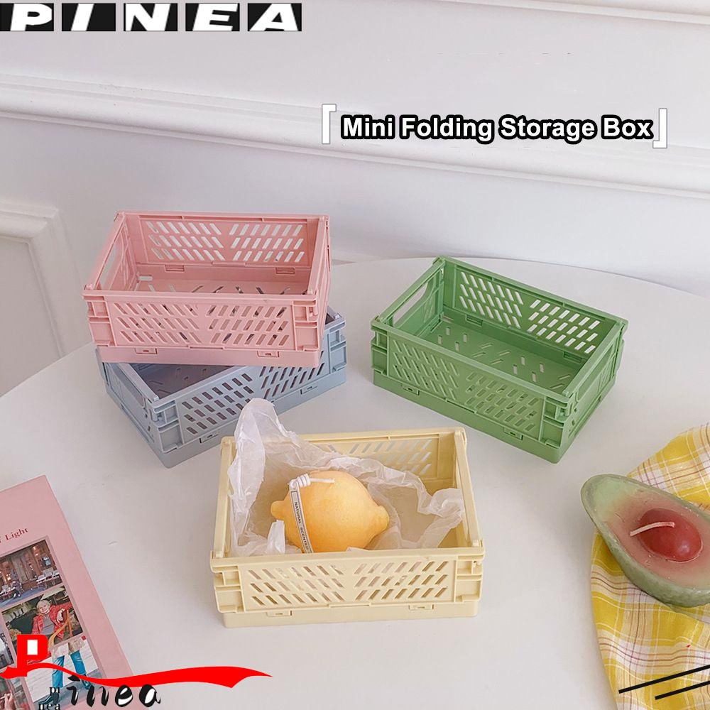 Nanas Tempat Penyimpanan Alat Tulis Dapur Mini Desktop Organizer Siswa Keranjang Lipat