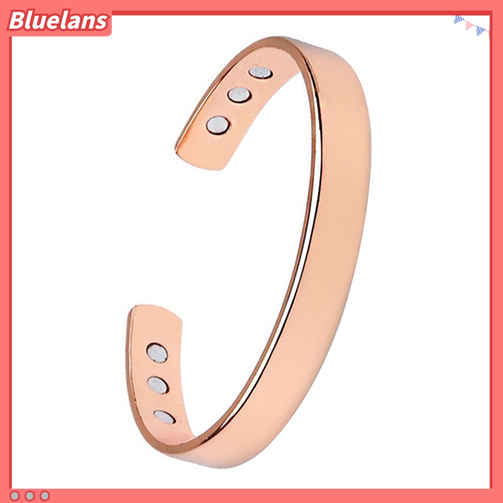 [BLS] 1set ic Terapi Gelang Pengerjaan Halus Adjustable Alloy Hitam Perawatan Kesehatan ic Cincin Hadiah Ulang Tahun