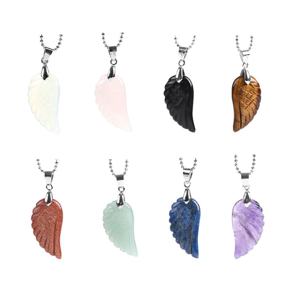 Perempuan Batu Liontin Pesona Kalung Perhiasan Rantai Leher Gadis Wanita Choker Untuk Laki-Laki Pernikahan Kalung Hadiah Ulang Tahun