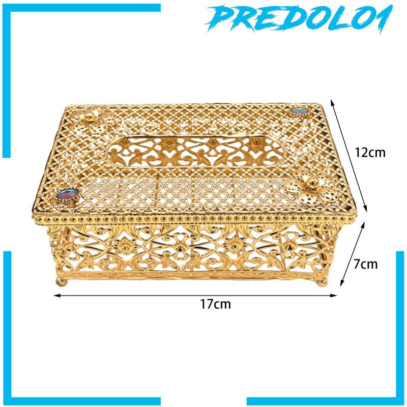 [Predolo1] Kotak Tisu Cover Persegi Panjang Tempat Tisu Kamar Mandi Untuk Meja Dan Meja Rumah