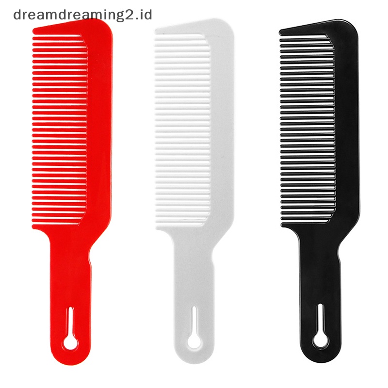 (drea) Hair Clipper Comb Barber Flat Top Combs Alat Styling Potong Rambut Hairdressing //