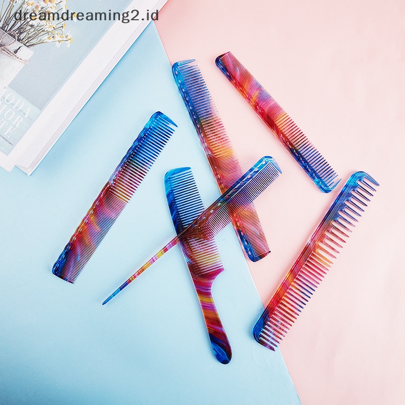 (drea) Sisir Sisir Barber Rambut Gigi Halus Dan Lebar, Sisir Cutg Hujan, Sisir Styling //