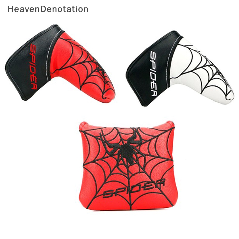 [HeavenDenotation] Square Mallet Putter Cover Penutup Kepala Golf Untuk TaylorMade Spider X HDV
