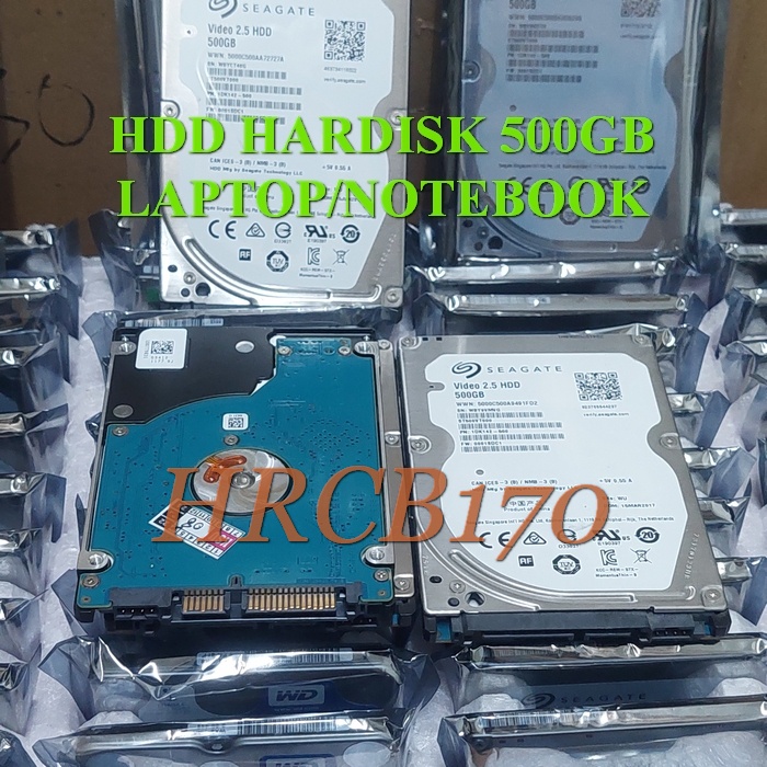 HDD Hardisk Internal 2.5&quot; 500GB Slim 5400rpm for Notebook / Laptop -HRCB