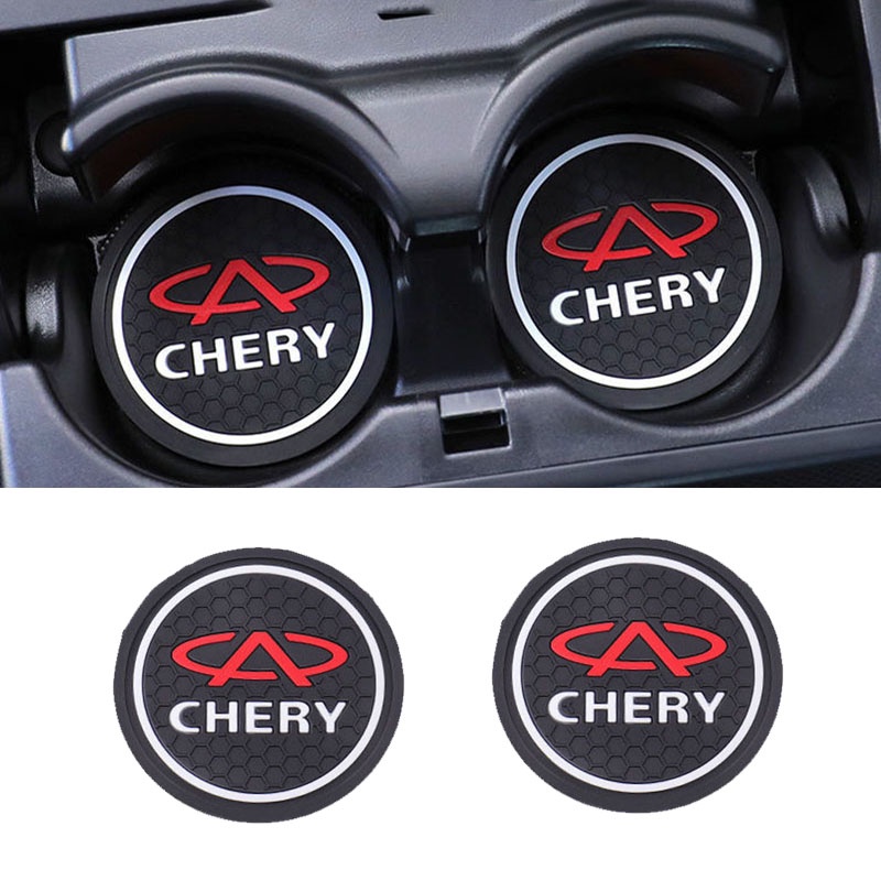 Tatakan Gelas Mobil Water Cup Bottle Holder Alas Pad Anti slip Untuk Chery Tiggo8 7 6 4 3 5x Pro Arrizo Omoda5 FX Fulwin Face Qq2023