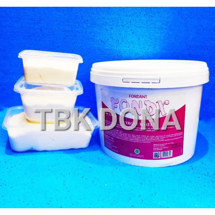 

New Arrival- Fondant Fondx Gula Dekor Hiasan Kue Fondant Putih Repack 500 gr