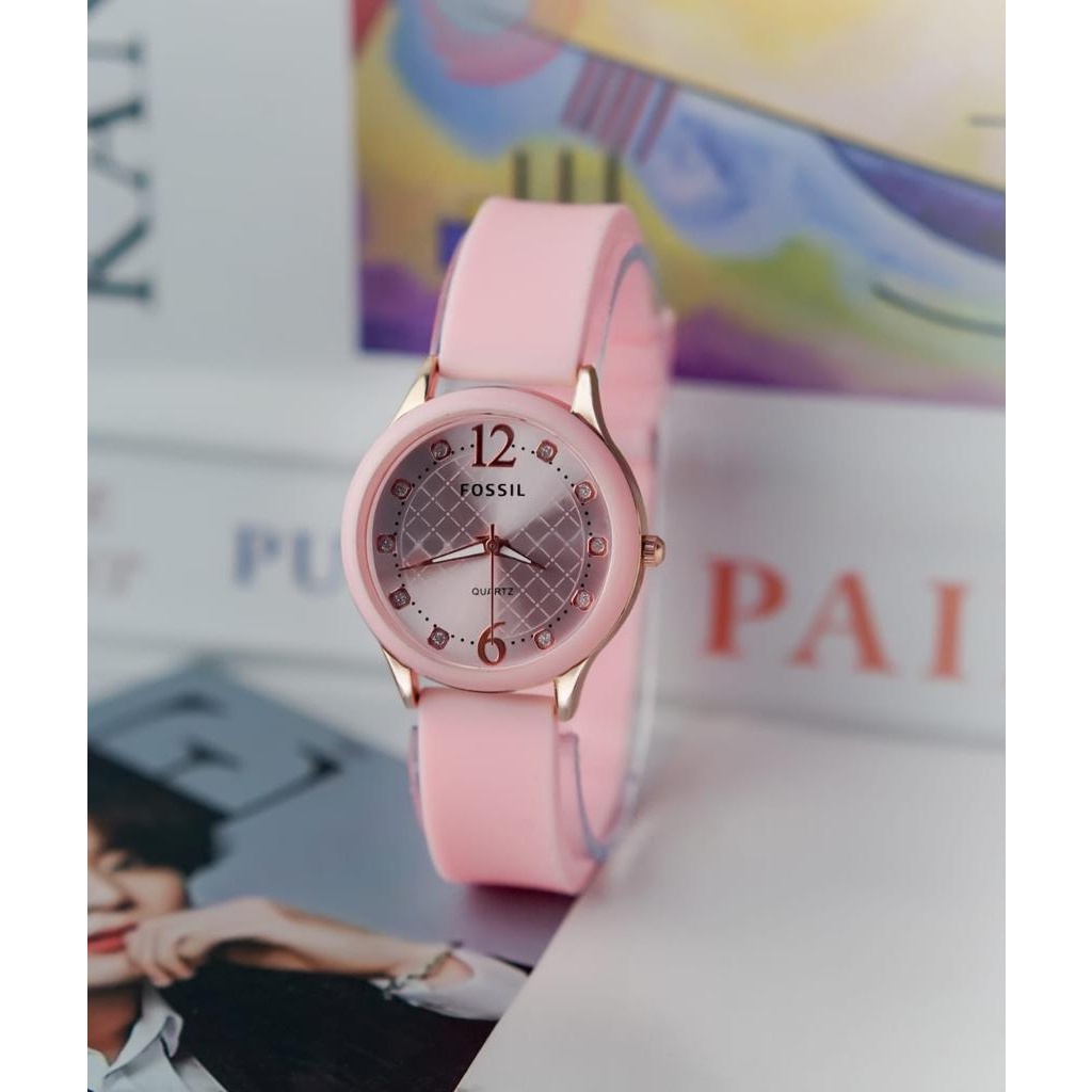 PA Jam Tangan Quartz Strap PU Analog Casual Gaya Retro Wanita &amp; Pria Ulzzang Watch Korean Fashion RM085