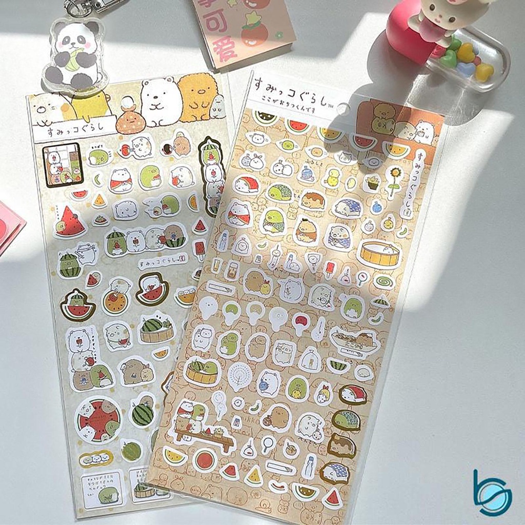 

Cute Stiker Diary Dekorasi Kartun Lucu/Stiker Lucu Motif Hewan - Best Stationary