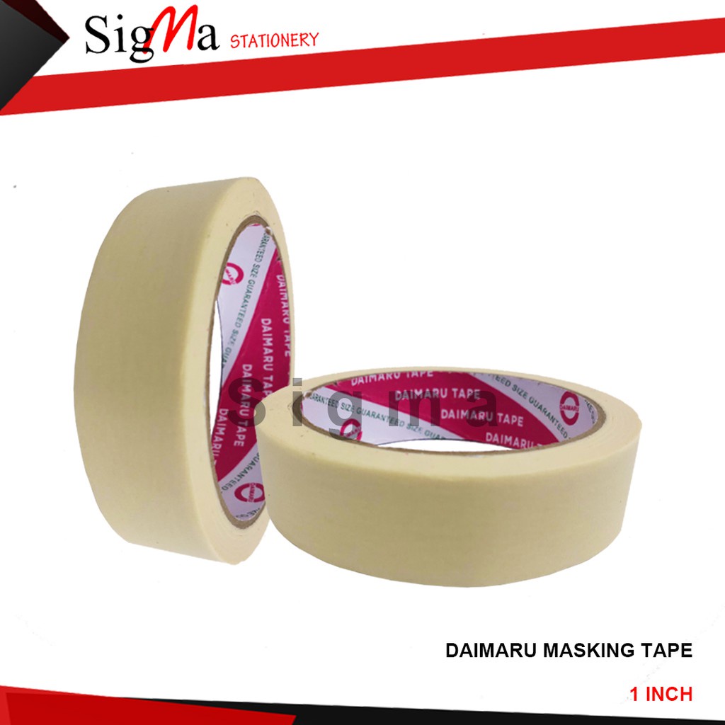 

Masking tape 1 inch daimaru / lakban kertas kecil