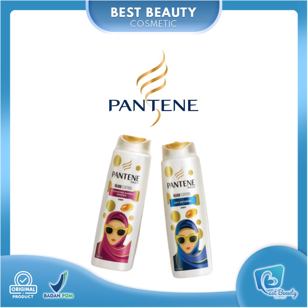 ★ BB ★ Pantene Hijab Shampoo Edition Rambut Rontok 130 ml | Pantene Shampoo Hijab Anti Ketombe 130Ml - Pantene Shampoo Hijab Anti Rontok 130Ml