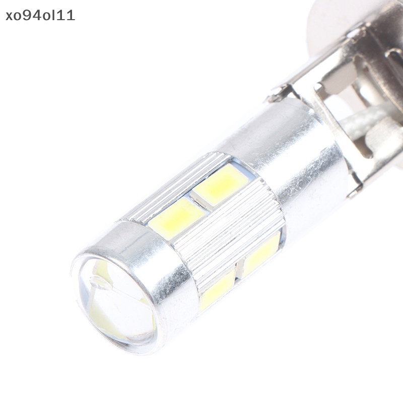 Xo 2Pcs H1 H3 12V 5630 6000K DC LED Lampu Mobil Auto Light Fog Light Car Headlight OL