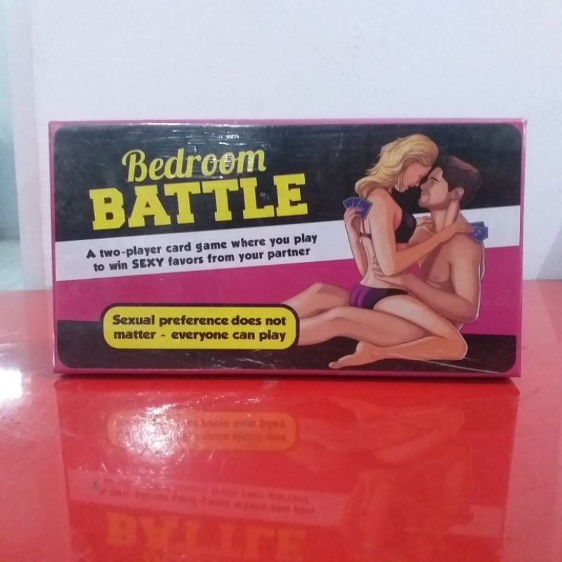 bedroom battle - board game - cards game